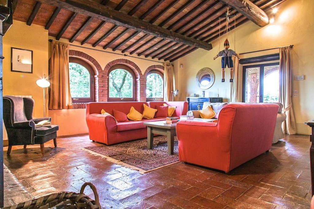 Вилла Podere Gli Oppi Toscana Petroio Экстерьер фото